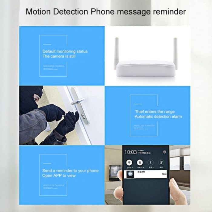 4-Kanal-HD-1080P-Sicherheits-WLAN-IP-IR-Kamera-WLAN-Kit für den Innenbereich, unterstützt Nachtsicht/PIR-Erkennung/Zwei-Wege-Audio und Micro-SD-Karte (max. 128 GB, IR-Entfernung: 9 m)., VS-G4S-1080P – Bild 10