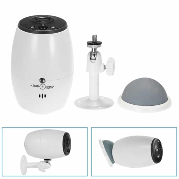 VESAFE VS-DC01 Security HD 720P Zwei-Wege-Audio-Wireless-WLAN-IP-Kamera, unterstützt Nachtsicht, PIR-Erkennung und TF-Karte, IP54 wasserdicht, VS-DC01 – Bild 5