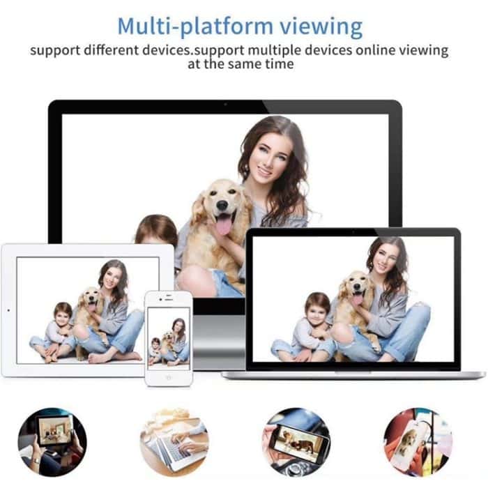 Anpwoo Altman 2.0MP 1080P HD WiFi IP-Kamera, unterstützt Bewegungserkennung/Nachtsicht, Altman – Bild 9