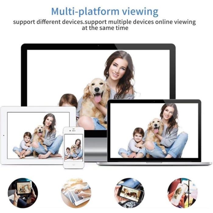 Anpwoo AP001 1,0 MP 720P HD WiFi IP-Kamera, unterstützt Bewegungserkennung/Nachtsicht, AP001 – Bild 13