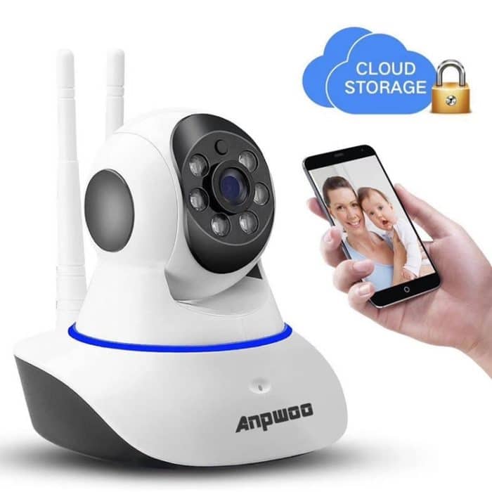 Anpwoo AP001 1,0 MP 720P HD WiFi IP-Kamera, unterstützt Bewegungserkennung/Nachtsicht, AP001 – Bild 9
