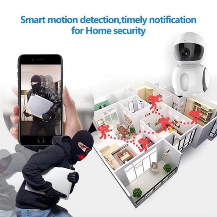 Anpwoo AP006 2,0 MP 1080P 1/2,7 Zoll HD WiFi IP-Kamera, unterstützt Bewegungserkennung/Nachtsicht, AP006 – Bild 6