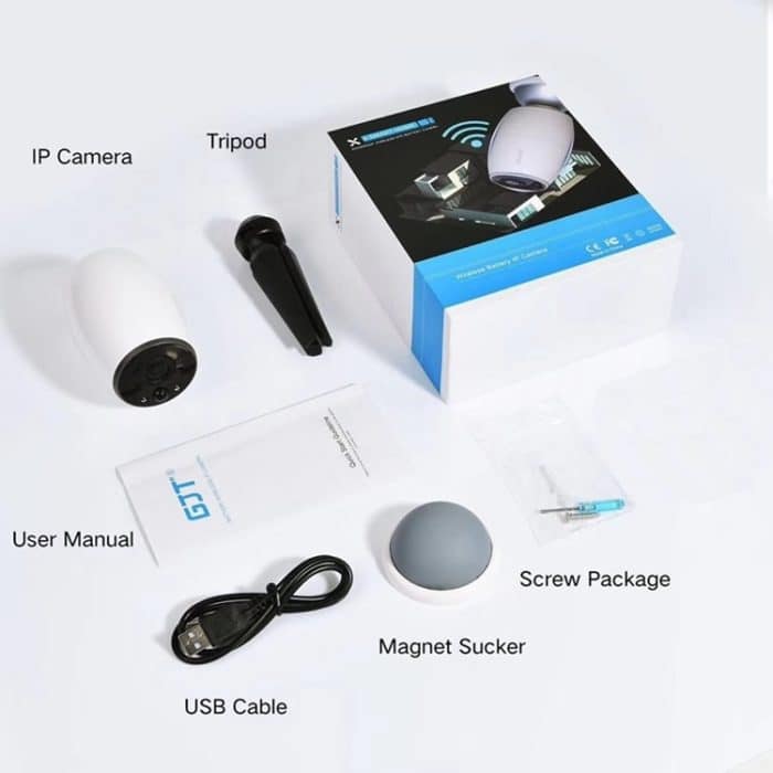 Anpwoo Cannon 1,3 MP 960P 1/3 Zoll CMOS HD WiFi IP-Kamera mit Stativhalter, unterstützt Bewegungserkennung/Nachtsicht, Cannon – Bild 10