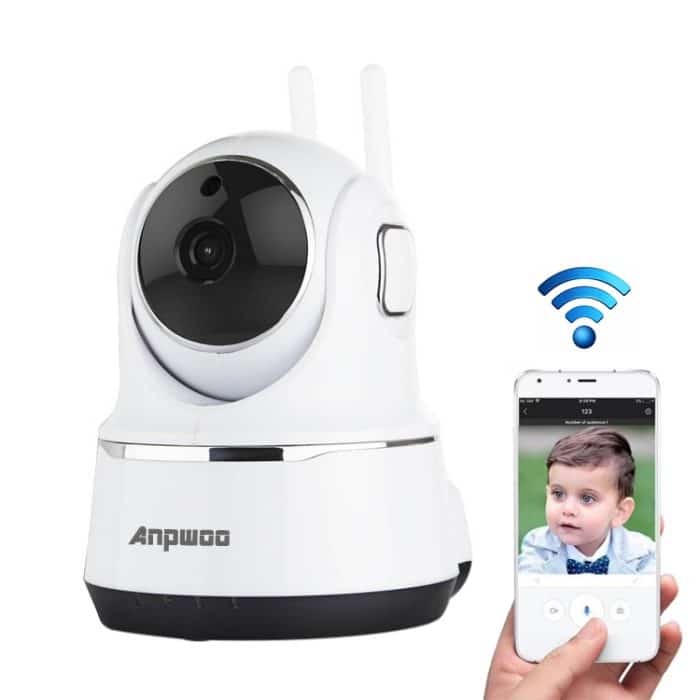 NC0103W.jpg Anpwoo Guardian 2.0MP 1080P 1/3 Zoll CMOS HD WiFi IP-Kamera, unterstützt Bewegungserkennung/Nachtsicht, Guardian Black, Guardian White – Bild 1