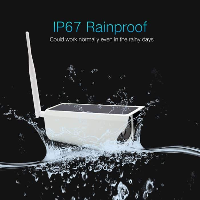 YS-Y4 1080P HD Solar-WLAN-Batteriekamera, unterstützt Bewegungserkennung, Infrarot-Nachtsicht und SD-Karte (max. 32 GB) – Bild 12