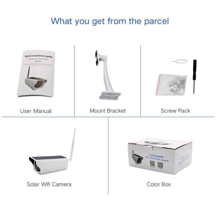 YS-Y4 1080P HD Solar-WLAN-Batteriekamera, unterstützt Bewegungserkennung, Infrarot-Nachtsicht und SD-Karte (max. 32 GB) – Bild 6