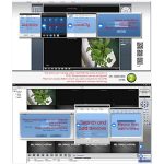 A4B3Kit 2MP 4CH 1080P CCTV-Überwachungskamerasystem AHD DVR-Überwachungsset, unterstützt Nachtsicht/Bewegungserkennung – Bild 11