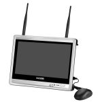 N4B3H2-P12/Kit 1080P Wireless-Netzwerk-Videorekorder-Überwachungssystem. Anzeige: 12,5 Zoll – Bild 4