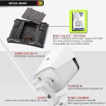 N4B3H2-P12/Kit 1080P Wireless-Netzwerk-Videorekorder-Überwachungssystem. Anzeige: 12,5 Zoll – Bild 9