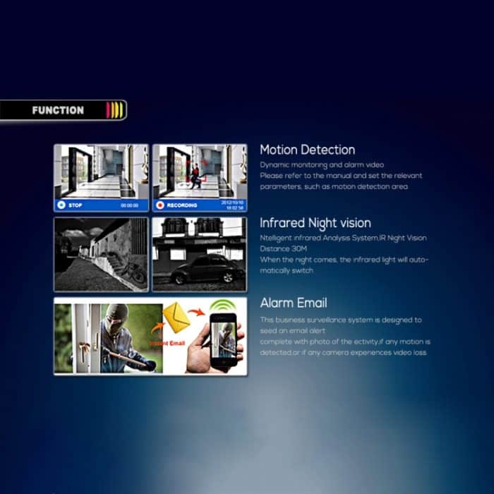 TV-657H2/IP MF POE 2 MP (1080 P), manueller Fokus, 4-facher Zoom, 2,8–12 mm Objektiv, POE-IP-Kamera, Videoüberwachung, TV-657H2/IP – Bild 5