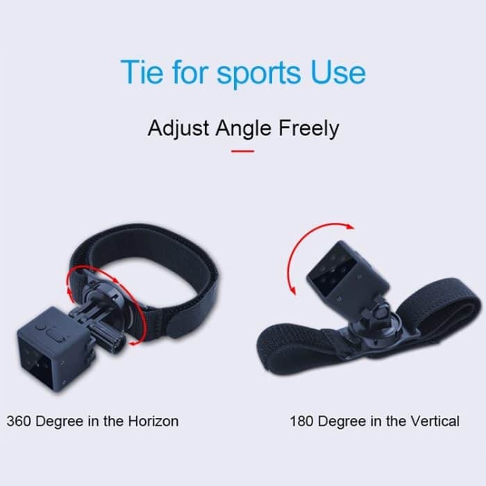 Tragbare Smart HD-Kamera MD25 1080P Drahtlose Sportkamera, unterstützt Infrarot-Nachtsicht / Bewegungserkennung / TF-Karte – Bild 13