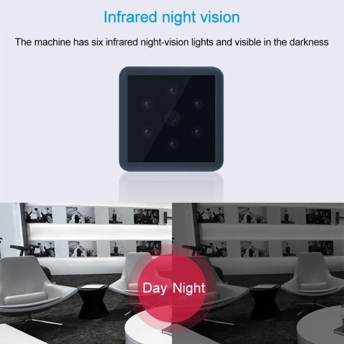 Tragbare Smart HD-Kamera MD25 1080P Drahtlose Sportkamera, unterstützt Infrarot-Nachtsicht / Bewegungserkennung / TF-Karte – Bild 15