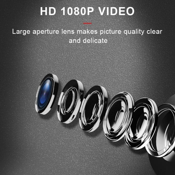 Tragbare Smart HD-Kamera MD25 1080P Drahtlose Sportkamera, unterstützt Infrarot-Nachtsicht / Bewegungserkennung / TF-Karte – Bild 18