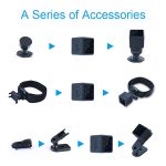 Tragbare Smart HD-Kamera MD25 1080P Drahtlose Sportkamera, unterstützt Infrarot-Nachtsicht / Bewegungserkennung / TF-Karte – Bild 6