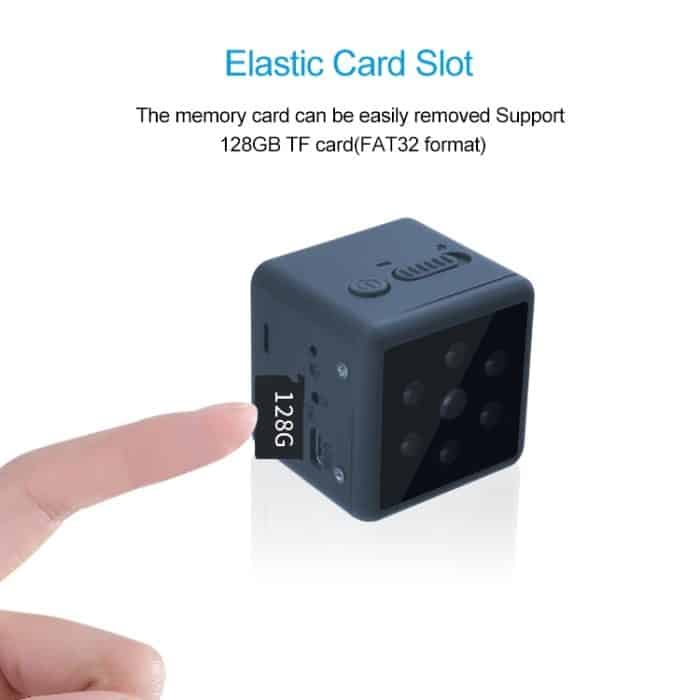 Tragbare Smart HD-Kamera MD25 1080P Drahtlose Sportkamera, unterstützt Infrarot-Nachtsicht / Bewegungserkennung / TF-Karte – Bild 10