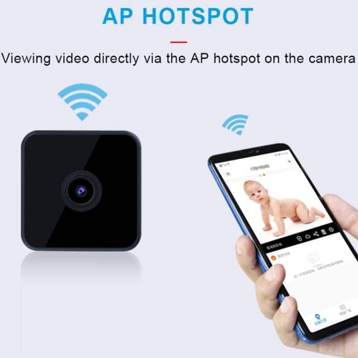 WD9 1080P WiFi-Netzwerk-Fernüberwachungskamera, unterstützt Bewegungserkennung / Infrarot-Nachtsicht / Zweiwege-Sprachsprechanlage – Bild 11