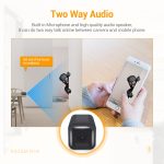 ESCAM G18 1080P Full HD wiederaufladbare WiFi-IP-Kamera mit Akku, unterstützt Nachtsicht / PIR-Bewegungserkennung / TF-Karte / Zwei-Wege-Audio, G18 – Bild 10