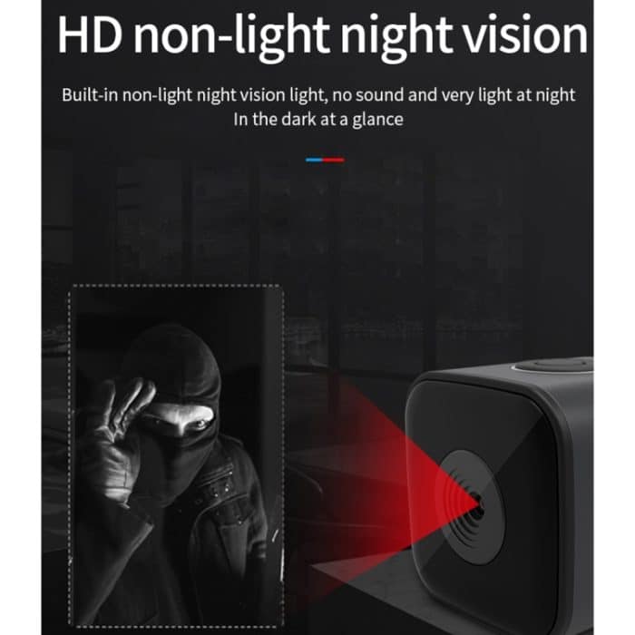 SQ28 1080P Mini wasserdichte HD-Smart-Kamera, unterstützt Nachtsicht und Bewegungserkennung – Bild 9