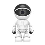 ESCAM PT205 HD 1080P Roboter-WLAN-IP-Kamera, Unterstützung für Bewegungserkennung / Nachtsicht, IR-Entfernung: 10 m, EU-Stecker – Bild 2