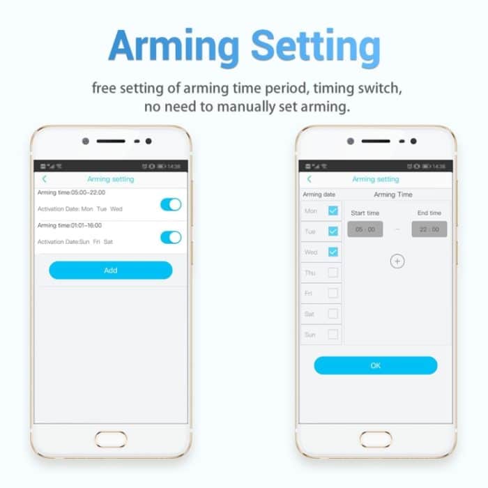 ESCAM QF255 2,0 Mio. Pixel 1080p HD WIFI-Solarkamera, Unterstützung mit zwei Wege-Voice & Pir Motion Detection & Night Vision & TF-Karte – Bild 8