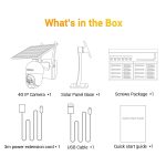 ESCAM QF450 HD 1080P 4G EU-Version Solarbetriebene IP-Kamera mit 128g-Speicher, Unterstützung mit zwei Wege Audio & Pir Motion Detection & Night Vision & TF-Karte – Bild 14