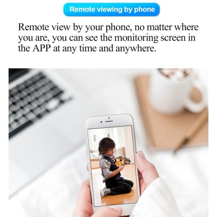 DP19 Smart Dual-Band Wifi HD Outdoor Network Glühbirne Kamera, Unterstützung Infrarot-Nachtsicht- und Bewegungserkennung & TF-Karte – Bild 6