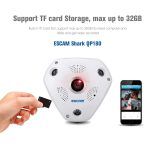 ESCAM Shark QP180 960P 360-Grad-Fischaugenobjektiv 1,3 MP WiFi-IP-Kamera, Unterstützung für Bewegungserkennung / Nachtsicht, IR-Entfernung: 10 m – Bild 20
