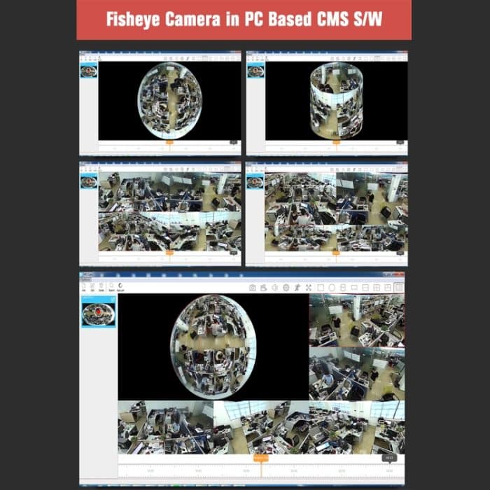 ESCAM Shark QP180 960P 360-Grad-Fischaugenobjektiv 1,3 MP WiFi-IP-Kamera, Unterstützung für Bewegungserkennung / Nachtsicht, IR-Entfernung: 10 m – Bild 24