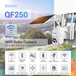 ESCAM QF250 HD 1080P WiFi Solar Panel IP-Kamera, Support Motion Detection / Nachtsicht / TF-Karte / Zwei-Wege-Audio – Bild 4