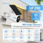 ESCAM QF290 HD 1080P WiFi Solar Panel IP-Kamera, Support Motion Detection / Night Vision / TF-Karte / Zwei-Wege-Audio – Bild 3