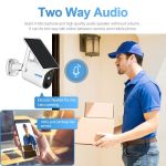 ESCAM QF290 HD 1080P WiFi Solar Panel IP-Kamera, Support Motion Detection / Night Vision / TF-Karte / Zwei-Wege-Audio – Bild 6
