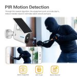 Escam QF490 HD 1080p 4G Solar Panel IP -Kamera, Südostasienversion – Bild 5