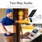 ESCAM QF490 HD 1080P 4G Solar Panel IP -Kamera, US / AU -Version – Bild 7