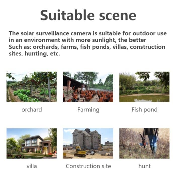 VESAFE Y4P Outdoor HD 1080P Solarstrom-Sicherheits-IP-Kamera, unterstützt Bewegungserkennung und PIR-Weckfunktion, IP66 wasserdicht, Y4P – Bild 11