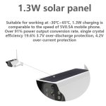 VESAFE Y4P Outdoor HD 1080P Solarstrom-Sicherheits-IP-Kamera, unterstützt Bewegungserkennung und PIR-Weckfunktion, IP66 wasserdicht, Y4P – Bild 12
