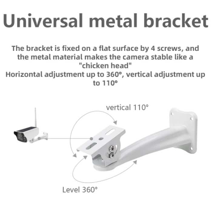 VESAFE Y4P Outdoor HD 1080P Solarstrom-Sicherheits-IP-Kamera, unterstützt Bewegungserkennung und PIR-Weckfunktion, IP66 wasserdicht, Y4P – Bild 17