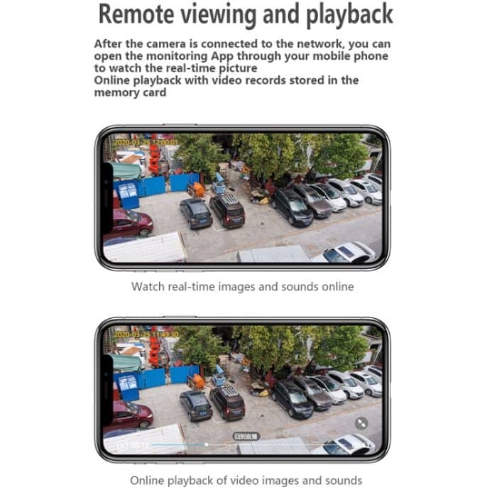 VESAFE Y4P Outdoor HD 1080P Solarstrom-Sicherheits-IP-Kamera, unterstützt Bewegungserkennung und PIR-Weckfunktion, IP66 wasserdicht, Y4P – Bild 5