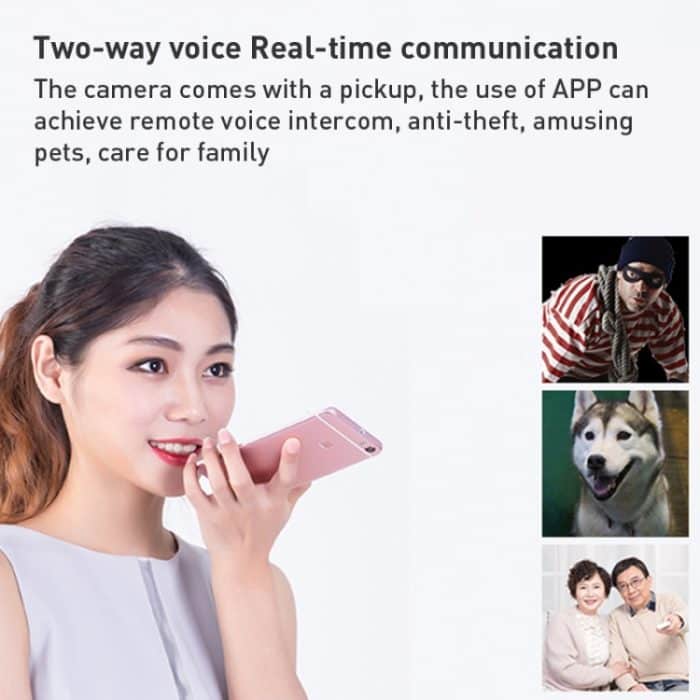 GH3 WiFi-Smart-Überwachungskamera mit Magnethalterung, unterstützt Nachtsicht/Zwei-Wege-Audio, GH3 with Magnet Mount – Bild 6