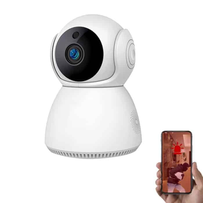 YT24 V380 1,0 MP Schwenk-Neige-IP-Kamera, WiFi-Smart-Überwachungskamera, unterstützt TF-Karte/Zwei-Wege-Audio/Bewegungserkennung/Nachtsicht, YT24 1.0MP – Bild 1
