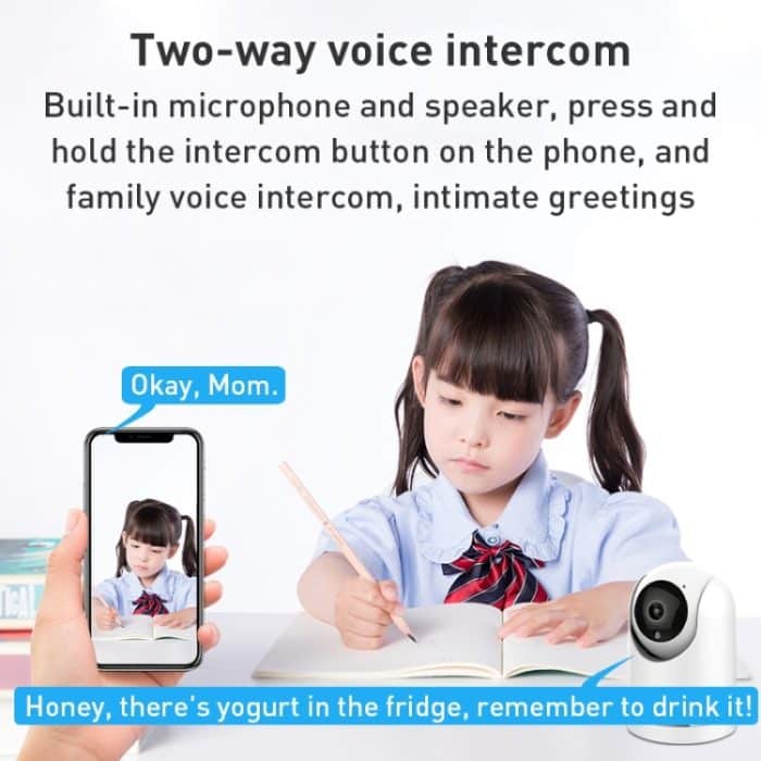 YT64 ICSEE 1080P Schwenk-Neige-WLAN-Smart-IP-Kamera, unterstützt TF-Karte / Zwei-Wege-Audio / Bewegungserkennung / Nachtsicht, YT64 – Bild 3