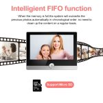 W1 4,3 Zoll 1080P WiFi Intelligente visuelle elektronische Türklingel unterstützt PIR-Bewegungserkennung – Bild 3