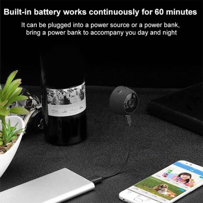 A9 1080P WiFi Wireless Netzwerkkamera Weitwinkelrekorder, A9 1080P (Black), A9 1080P (White) – Bild 9