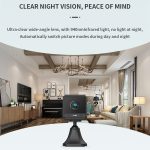 CAMSOY S20 1080P WiFi Wireless Netzwerk Action Kamera Weitwinkel-Recorder mit Halterung, S20 (Black), S20 (White) – Bild 6