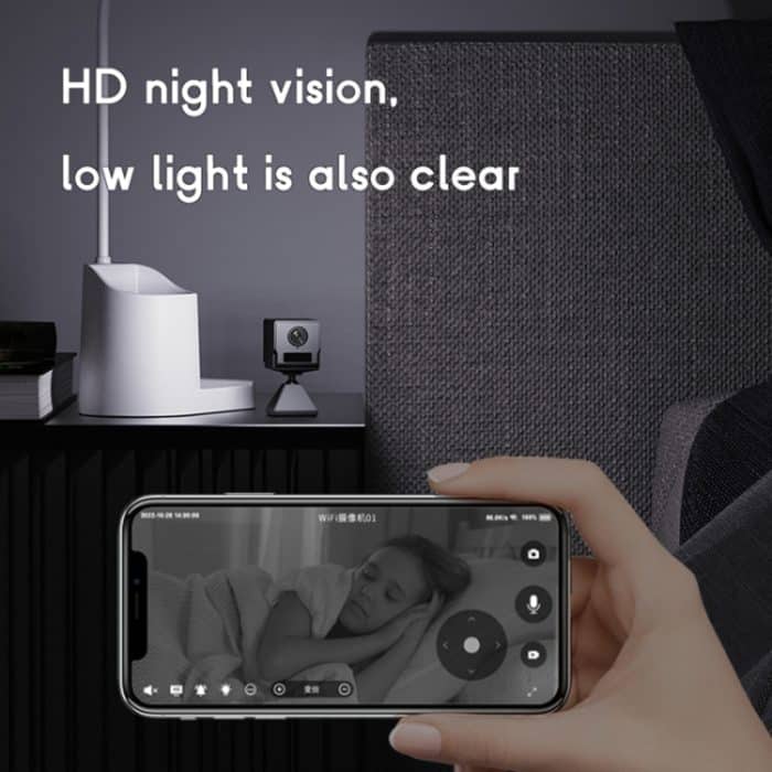 CAMSOY S50 1440P WiFi Wireless Netzwerk Action Kamera Weitwinkel-Recorder mit Halterung – Bild 9