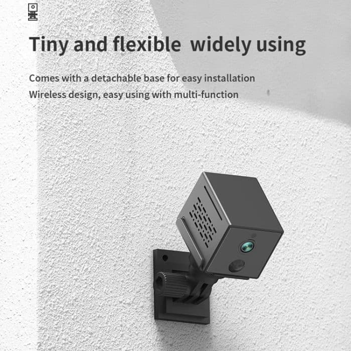 CAMSOY S30W 1080P Low Power Verbrauch WiFi Wireless Netzwerk Action Kamera Weitwinkel Recorder mit Halterung – Bild 7