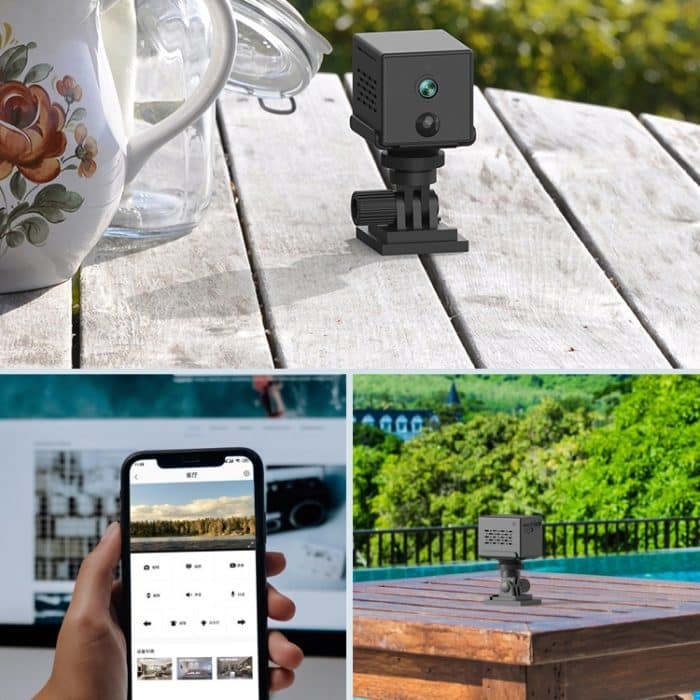 CAMSOY S30W 1080P Low Power Verbrauch WiFi Wireless Netzwerk Action Kamera Weitwinkel Recorder mit Halterung – Bild 9