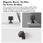 CAMSOY T9G6-EUR 4G 1080P HD Wireless-Kamera-Netzwerk-Action-Kamera mit Halterung, EU-Version – Bild 6