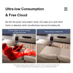 CAMSOY T9G6-EUR 4G 1080P HD Wireless-Kamera-Netzwerk-Action-Kamera mit Halterung, EU-Version – Bild 7