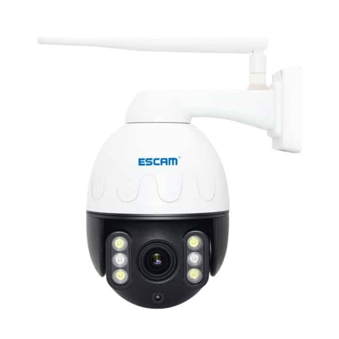 ESCAM Q5068 H.265 5 MP Schwenk-/Neige-/4fach-Zoom-WLAN-wasserdichte IP-Kamera, unterstützt ONVIF Zwei-Wege-Gespräch und Nachtsicht, AU-Stecker, EU Plug, AU Plug, UK Plug, US Plug – Bild 2