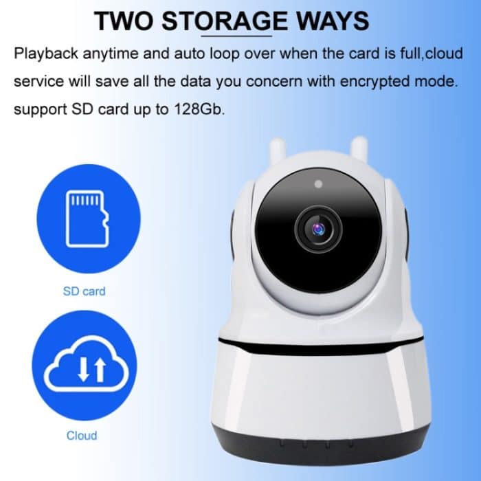 YT36 1080P HD Wireless IP-Kamera, unterstützt Bewegungserkennung, Infrarot-Nachtsicht und TF-Karte, PAF200 – Bild 4